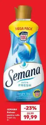 Kaufland SEMANA Balsam pentru rufe bright sky 2 l Ofertă