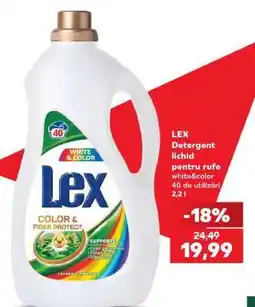 Kaufland LEX Detergent lichid pentru rufe Ofertă