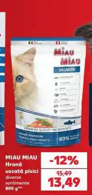 Kaufland MIAU MIAU Hrană Uscată Pisici Ofertă