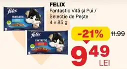 Annabella FELIX Fantastic Vită şi Pui / Selecţie de Peşte Ofertă