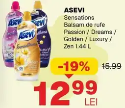 Annabella ASEVI Sensations Balsam de rufe Passion/Dreams / Golden/Luxury / Zen Ofertă
