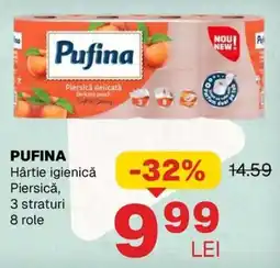 Annabella PUFINA Hârtie igienicǎ Piersică, 3 straturi Ofertă