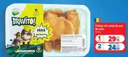 Carrefour Market Feliuţe din piept de pui, Bravito Ofertă