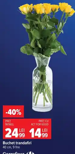 Carrefour Market Buchet trandafiri Ofertă