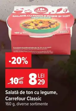 Carrefour Market Salată de ton cu legume, Carrefour Classic Ofertă