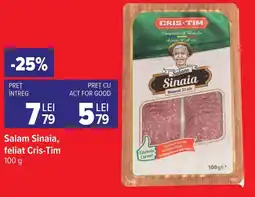 Carrefour Market Salam Sinaia, feliat Cris-Tim Ofertă