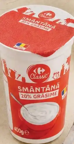 Carrefour Market Smântână Carrefour Classic Ofertă