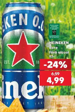 Kaufland HEINEKEN Bere fără alcool Ofertă