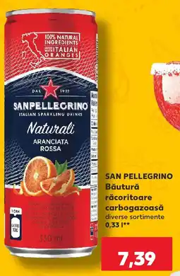 Kaufland SAN PELLEGRINO Băutură răcoritoare carbogazoasăǎ Ofertă