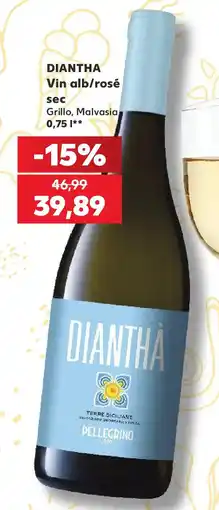 Kaufland DIANTHA Vin alb/rosé sec Ofertă