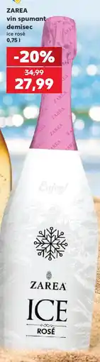 Kaufland ZAREA vin spumant demisec ice rosé Ofertă