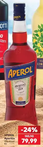 Kaufland APEROL Aperitiv 11% alcool Ofertă