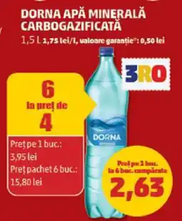 Penny Dorna Apă Minerală Carbogazificată Ofertă