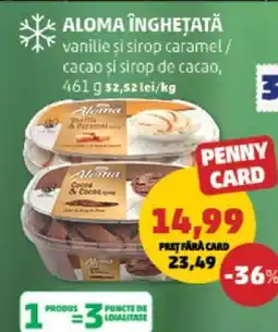 Penny ALOMA Îngheţată Ofertă