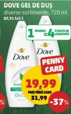 Penny DOVE Gel de duș Ofertă