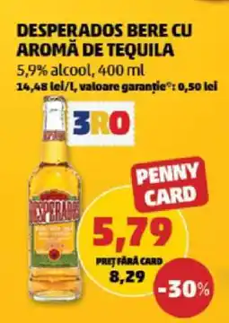 Penny Desperados Bere cu Aromă de Tequila Ofertă
