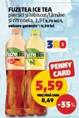 Penny FUZETEA Ice Tea Ofertă