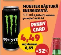 Penny MONSTER Băutură energizantă Ofertă