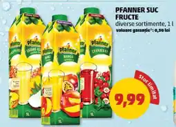 Penny PFANNER SUC FRUCTE Ofertă