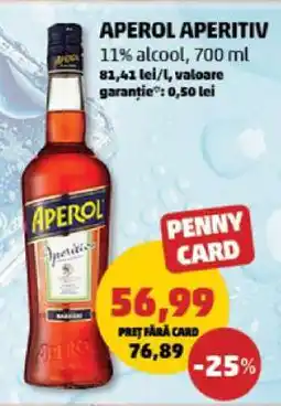 Penny APEROL Aperitiv Ofertă