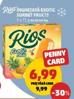 Penny Rios Inghetata Exotic Sorbet Fructe Ofertă