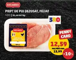 Penny Piept de pui dezosat feliat Ofertă