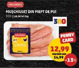 Penny Muşchiuleț din piept de pui Ofertă