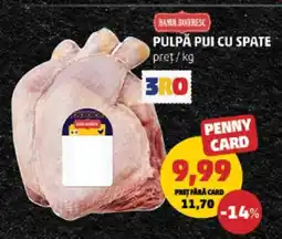 Penny Pulpă Pui cu Spate Ofertă