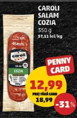 Penny CAROLI SALAM COZIA Ofertă