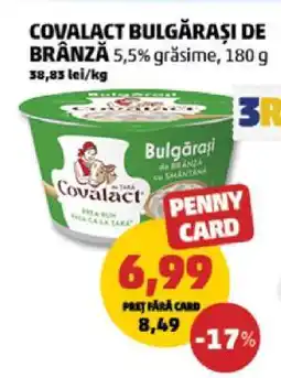 Penny Covalact Bulgărași de Brânză Ofertă