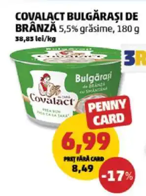 Penny Covalact Bulgărași de Brânză Ofertă