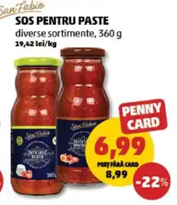 Penny Sos pentru paste Ofertă