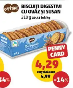 Penny Biscuiți Digestivi cu Ovăz și Susan Ofertă