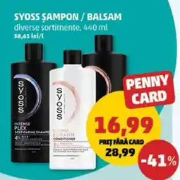 Penny SYOSS Șampon / Balsam Ofertă