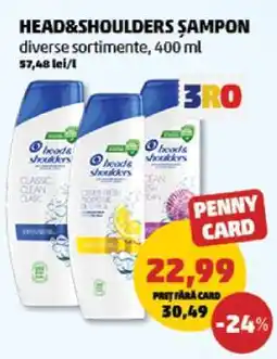Penny HEAD & SHOULDERS Şampon Ofertă