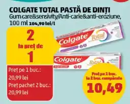 Penny COLGATE TOTAL Pastă de dinți Ofertă