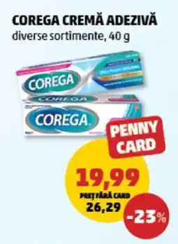 Penny COREGA CREMĂ ADEZIVĂ Ofertă