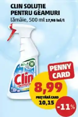Penny Clin Soluție pentru Geamuri Ofertă