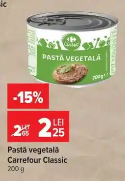 Carrefour Pastă vegetală Carrefour Classic Ofertă