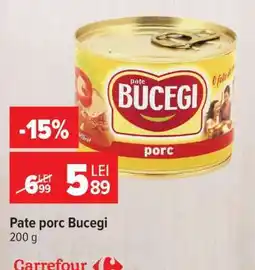 Carrefour Pate porc Bucegi Ofertă