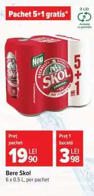 Carrefour Bere Skol Ofertă