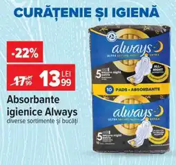 Carrefour Absorbante igienice Always Ofertă
