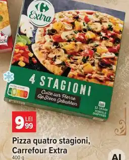 Carrefour Pizza quatro stagioni, Carrefour Extra Ofertă