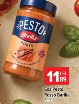 Carrefour Sos Pesto Rosso Barilla Ofertă