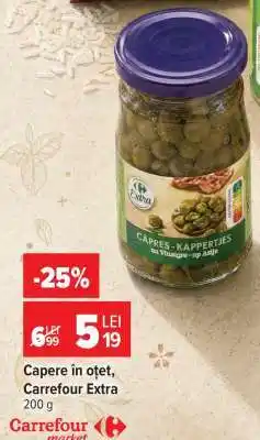 Carrefour Capere în oțet, Carrefour Extra Ofertă