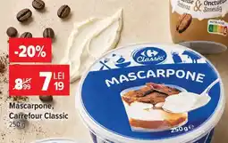 Carrefour Mascarpone Carrefour Classic Ofertă