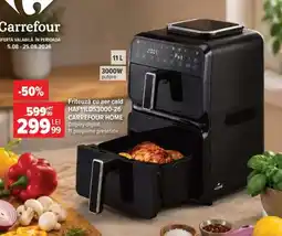 Carrefour Friteuză cu aer cald HAF11DS3000-26 Ofertă