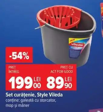 Set curățenie, Style Vileda