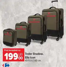 Carrefour Troler Shadow Ella Icon Ofertă
