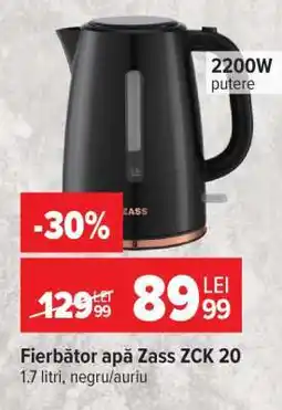 Carrefour Fierbator apă Zass ZCK 20 Ofertă